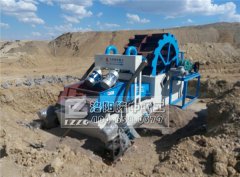 新疆克拉玛依LZ30-65洗砂回收一体机现场图