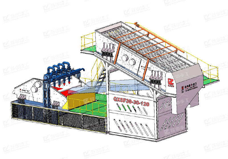 GXSF系列g效篩分回收機