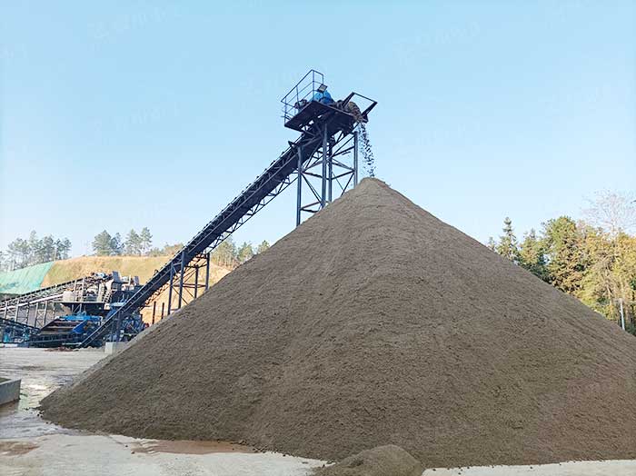 硅砂生產線