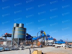 隆中承建年产10万吨铸造砂生产线正式投产